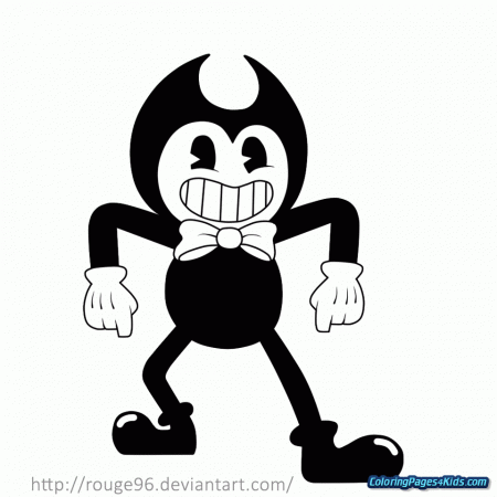 bendy and the ink machine printable coloring pages - Coloring ...