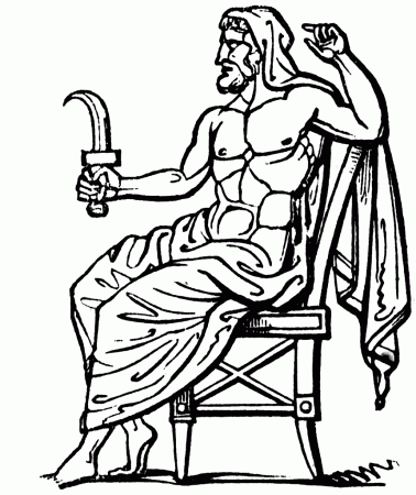 Drawing Roman Mythology #110149 (Gods and Goddesses) – Printable coloring  pages