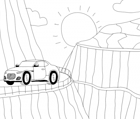Infiniti and Jaguar Coloring Pages | by ...