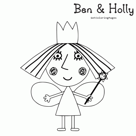 Ben and Holly Colouring Pages - Get Coloring Pages
