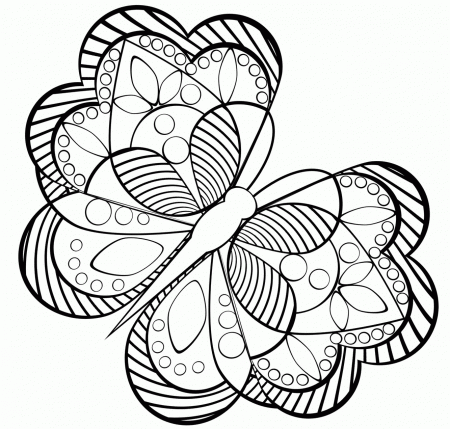 Geometric Pattern Coloring Pages For Adults