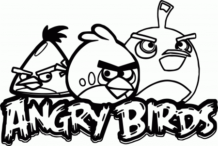Angry Birds Coloring Page 136 | Wecoloringpage