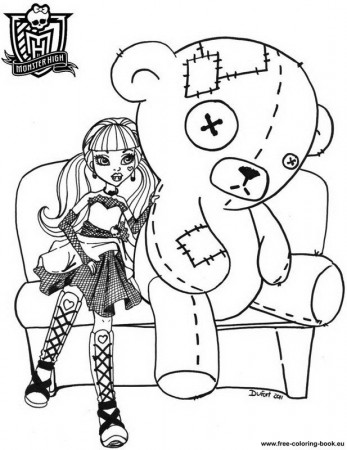 Simple Way to Color Monster High Coloring Books - Toyolaenergy.com