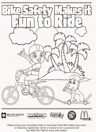 Fire Safety Coloring Sheets | Free Coloring Sheet