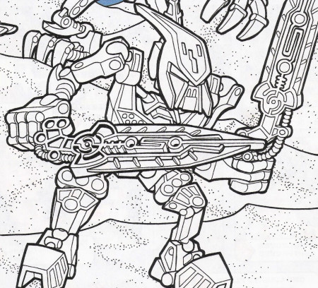Hero Factory Coloring Page