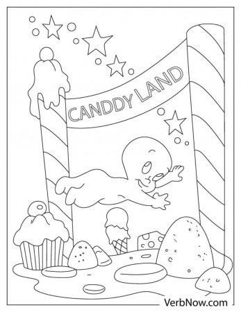 Free CANDYLAND Coloring Pages & Book for Download (Printable PDF) - VerbNow