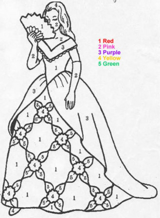 Princess coloring pages - Hellokids.com