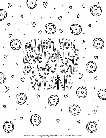 Grab your New Coloring Pages Donuts For You , http://gethighit.com/new- coloring-pages-donuts-for-you-… | Donut coloring page, Coloring pages,  Shopkin coloring pages