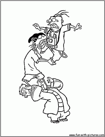 Ed Edd And Eddy Coloring Page