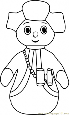 The Pontipines Coloring Page for Kids - Free In the Night Garden Printable Coloring  Pages Online for Kids - ColoringPages101.com | Coloring Pages for Kids
