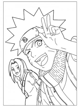 Naruto Coloring Pages PDF - ColoringFile