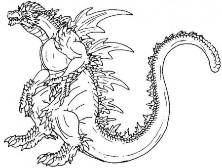 Godzilla Coloring Pages - Free Printable Coloring Pages for Kids