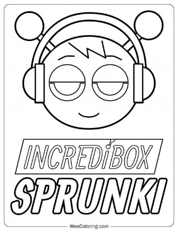 46 Sprunki Coloring Pages (Free PDF To ...