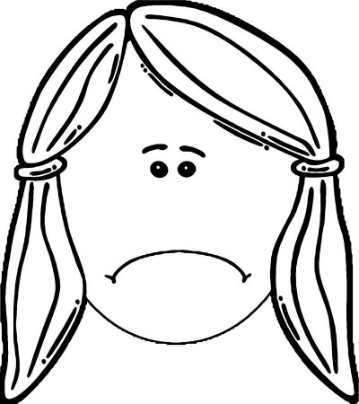 Sad Face Coloring Page - Bmo Show