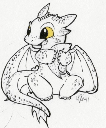 Baby dragon coloring pages to download and print for free
