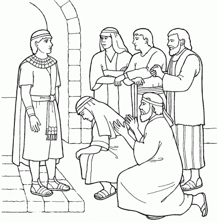 Free Coloring Pages Joseph Forgives His Brothers, Download Free Coloring  Pages Joseph Forgives His Brothers png images, Free ClipArts on Clipart  Library
