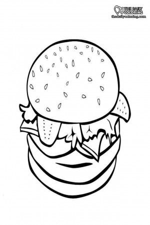 Free Printable Food Coloring Pages **2023** - The Daily Coloring
