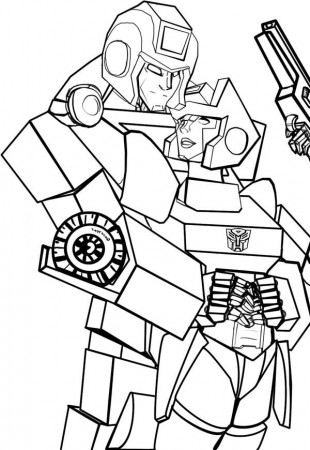 coloring pages transformers ironhide ...