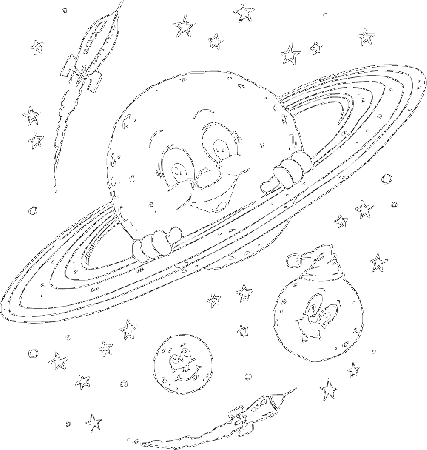 Coloring Pages For Uranus | Coloring Pages For Kids