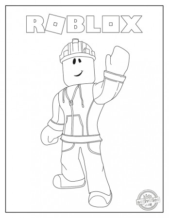 Free Roblox Coloring Pages for Kids to ...