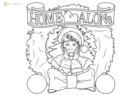 Home Alone Coloring Pages | New Pictures Free Printable