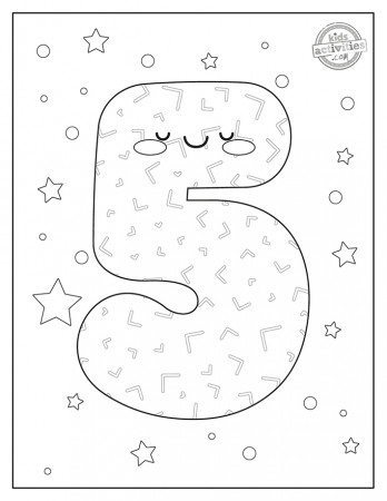 Free Coloring Pages with Numbers 0-9 | Kids Activities Blog