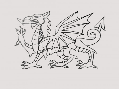 Welsh Dragon .svg .png .stl 2D and 3D Model Direct Download - Etsy