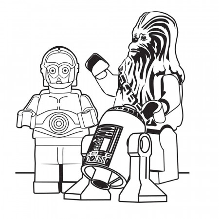 Lego Star Wars coloring pages - Download and print