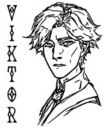 Coloring page Arcane : Viktor 3
