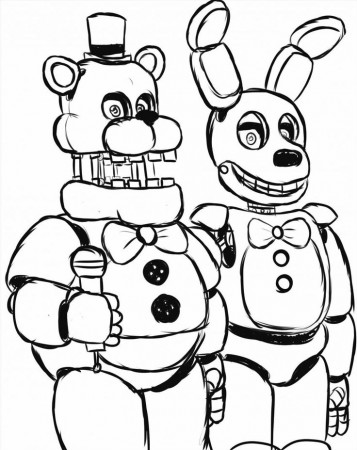 Fnaf coloring pages, Coloring pages ...