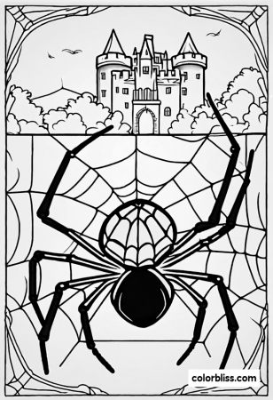 46 Spider Coloring Pages | ColorBliss