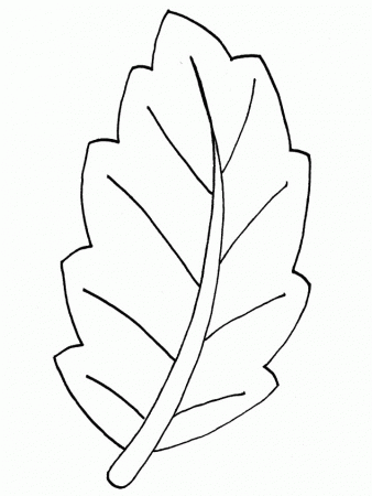 Banana Leaf Coloring Page - High Quality Coloring Pages