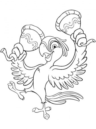 Rio and Rio 2 coloring pages
