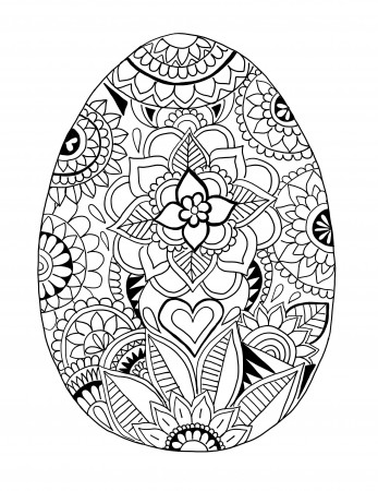 Easter Egg Coloring Page Easter Egg Printable Coloring Page Ooly -  entitlementtrap.com | Coloriage lapin de paques, Coloriage paques,  Coloriage lapin