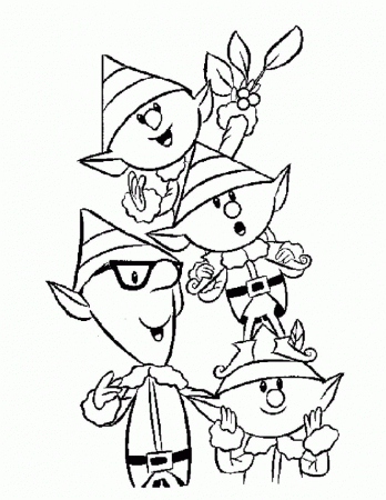 Ability Elf Coloring Pages Getcoloringpages - Widetheme