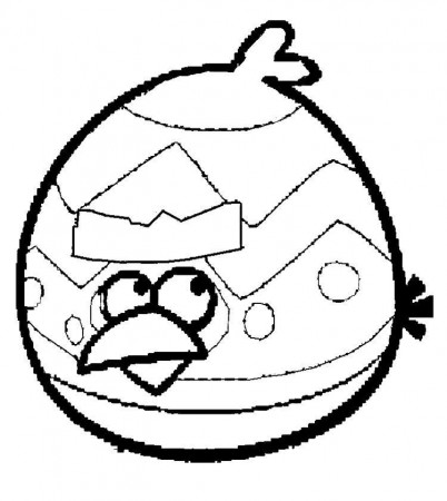 Angry Birds Big Bird Coloring Pages - Coloring Pages For All Ages