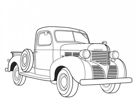 Dodge Truck Coloring Pages Images & Pictures - Becuo