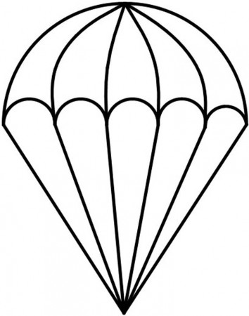 Parachute Colouring Pages (page 3)
