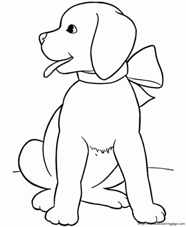 Home Dog Animal coloring pages for kids | coloring pages
