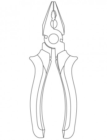 Pliers coloring pages | Download Free Pliers coloring pages for 