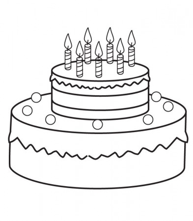 Search Results » Birthday Cake Coloring Pages
