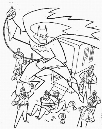 batman coloring pages free kids - Quoteko.com