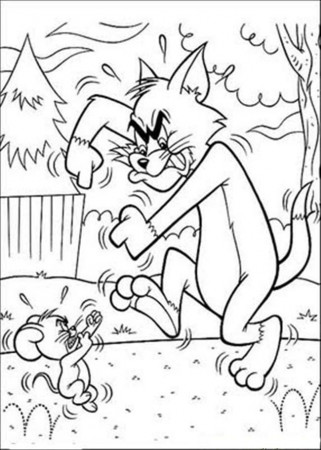Jerry free Colouring Pages (page 3)