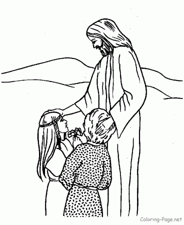Jesus Coloring Pages - Free Printable Coloring Pages | Free 