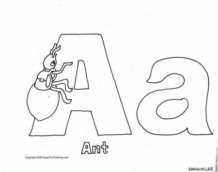 Free Printable Alphabet Coloring Pages Coloring Pages For Adults 