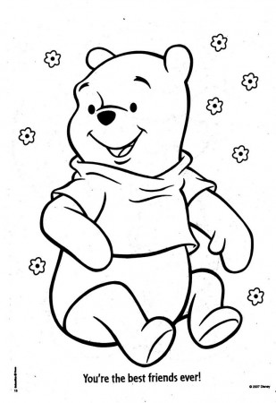 My Friends Tigger & Pooh > Printable Disney Channel's Coloring 