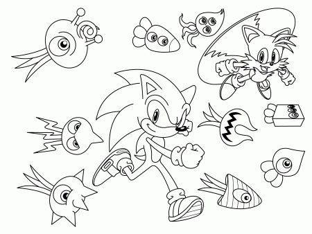 Sonic Colors Coloring Pages