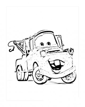 Tractor Free coloring pages Printable | Disney Coloring Pages 