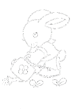Free games for kids » Toys coloring pages for babies