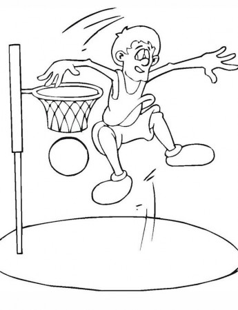 Download Free Basketball Coloring Pages To Print Or Print Free 